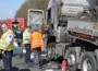 Haiger: LKW Brand BAB 45 – rund 100.000 Euro Sachschaden Haiger: LKW Brand BAB 45 – rund 100.000 Euro Sachschaden