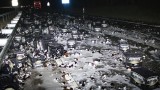 Bier-LKW verliert Ladung – Krombacher Pils auf der1 BAB Bier-LKW verliert Ladung – Krombacher Pils auf der1 BAB