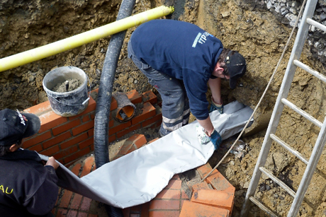 Kanalsanierung in Niederdielfen schreitet voran SanierungKanalnetzWilnsdorf Kanalsanierung in Niederdielfen schreitet voran