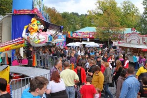 Die Herbstkirmes in Hilchenbach. Archiv-Foto