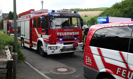 Rauchwolke über Niedersetzen 6 Verletzte bei Feuer (1)