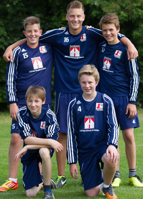 das U14-Team der Spielgemeinschaft Dahlbruch/Kredenbach holte den Westfälischen Meistertitel. Foto: Verein