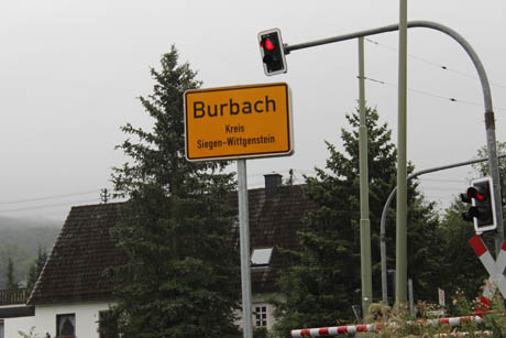 Burbach Ortsschild