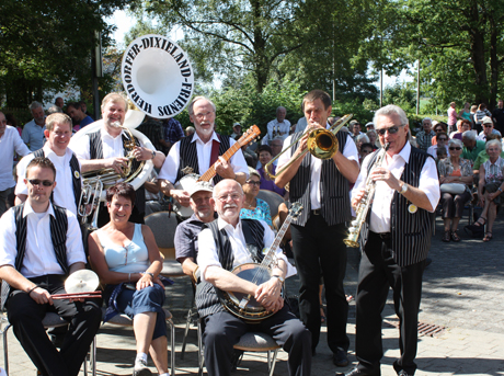 Die Herdorfer Dixieland Friends sorgen für gute Stimmung beim kommenden Jazzfrühschoppen am Museum Wilnsdorf. Foto: Gemeinde