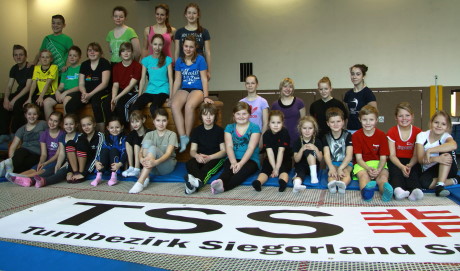 Der Turnbezirk Siegerland Süd (TSS) plant für 2015 mit den Vereinen des südlichen Siegerlandes, eine gemeinsame Trampolin-Show auf die Beine zu stellen. Foto: TSS