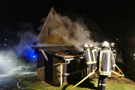 Bereits am 11.März diesen Jahres wurde der Kaninchenstall angezündet. (Archivbild: Kay-Helge Hercher)