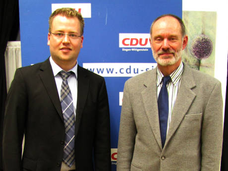 Der CDU Vorsitzende Benedikt Büdenbender