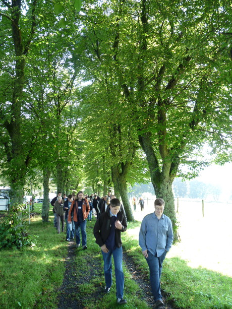 Begehung in Feudingen. (Foto: Kreis)