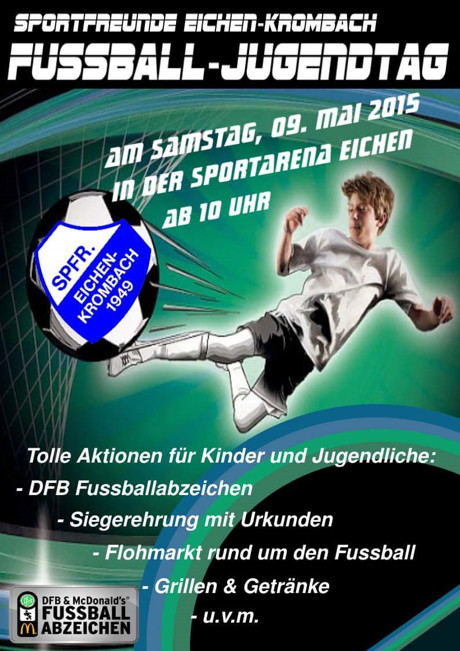 2015-05-05_Sportfreunde Eichen-Krombach_Plakat_Fussball-Jugendtag
