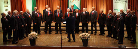 Bichelbacher Sangesfreunde bescheren Gerhard Schneider den 25. Meisterchor-Titel. (Foto: Chor)