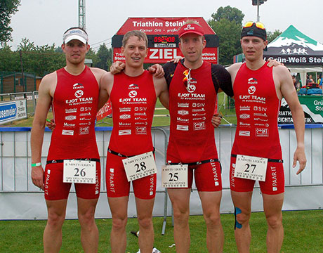 Team von links nach rechts: Daniel Hesse, Felix Menn, Marco Mühlnikel, Marian Kraemer | Foto: Maren Menn