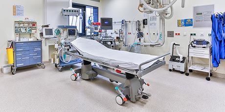 Blick in den Schockraum der Unfallchirurgie am Kreisklinikum Siegen | Foto: Kreisklinikum Siegen
