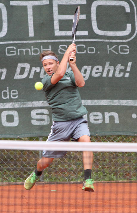 Fin Glowick, ebenfalls ausgeschieden im U21-Viertelfinale (Foto: REWE-Cup Pressestelle)