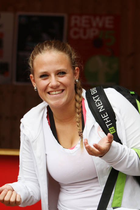 Stefanie Ziegler, Halbfinalistin der U21-Konkurrenz (Foto: REWE-Cup Pressestelle)