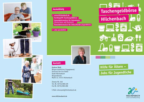 Flyer „Taschengeldbörse Hilchenbach“