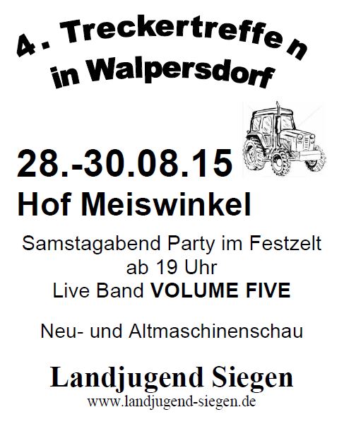 2015-08-18_Viertes Treckertreffen Landjugend Siegen_Plakat_Landjugend