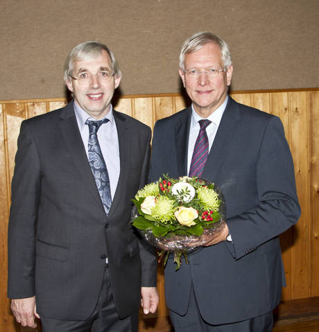 Der CDU-Bezirksvorsitzende Klaus Kaiser MdL (l.) mit Eckard Uhlenberg (r.) (Foto: CDU)