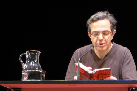 Navid Kermani bei seiner letzten Lesung im Apollo (c) René Achenbach