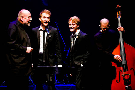 v.l.: Jan Vering, Max Falk, Paul Falk, Christoph Terbuyken (Foto: René Achenbach)