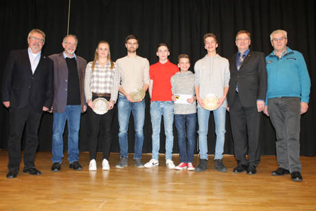 Jugendsportlerehrung im Gymnasium Netphen (Foto: Stadt Netphen)