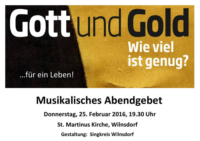 2016-02-19_Wilnsdorf_Musikalisches Abendgebet in der Fastenzeit_Plakat_Singkreis Wilnsdorf