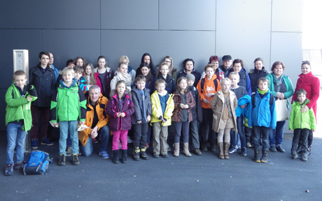 34 Kinder und Eltern erlebten einen aufregenden Tag in der Lüdenscheider "Phänomenta". Foto: Stadtjugendpflege