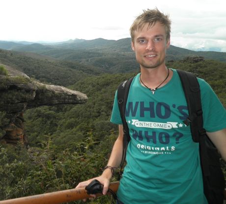 Jan Breuer in der Nähe von Ouro Preto, einer Stadt im brasilianischen Bundesstaat Minas Gerais.