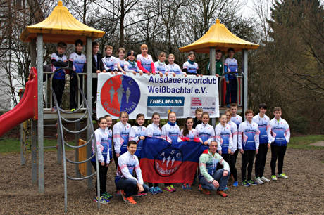 Sport und Spaß im Trainingslager der Jugend des ASC Weißbachtal. (Foto: Verein)