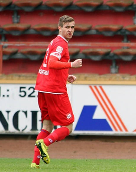 Marco Komenda verlässt die Sportfreunde Siegen nach der Saison in Richtung der U23 von Borussia Mönchengladbach. Archiv-Foto: wirSiegen.de