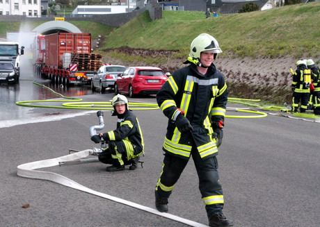 Rettungskräfte-Übung
