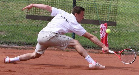 Herren A-Finalist 2015, Johannes Hoch (seit 2016 beim TC Thieringhausen) Fotos: Veranstalter