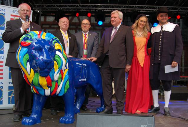 Feierliche Eröffnung des Hessentags in Herborn durch Ministerpräsident Bouffier. (Fotos: J.Fritsch)