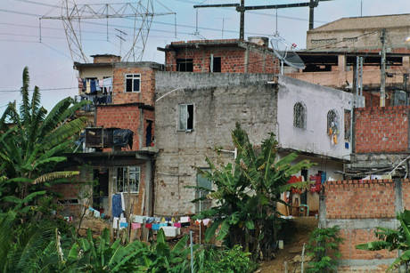 Favela in Salvador da Bahia. (Foto und Flyer: Veranstalter)
