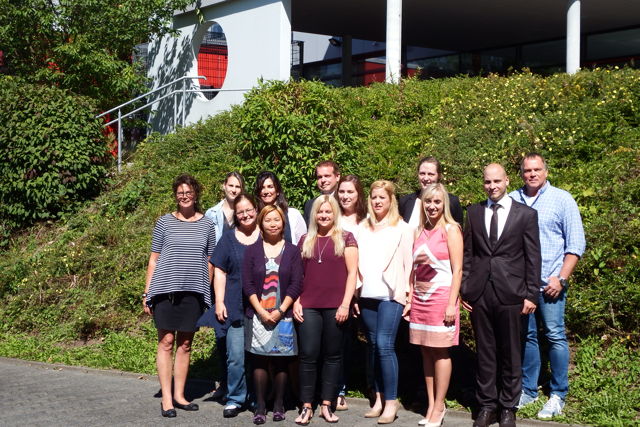 11 neue Lehrerinnen und Lehrer in ihr Amt eingeführt und vereidigt. (Foto: Gemeinde Neunkirchen)
