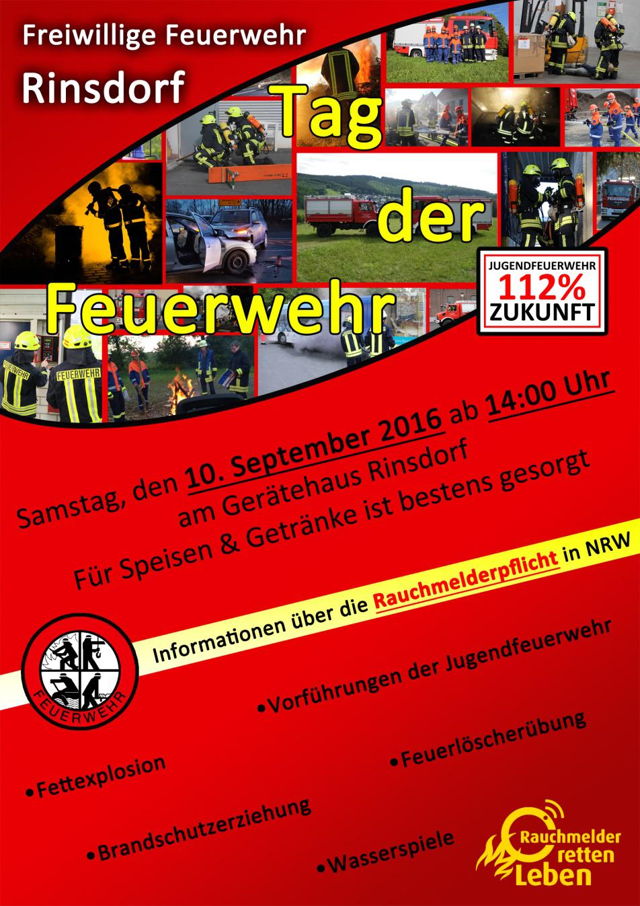 Plakat: Feuerwehr
